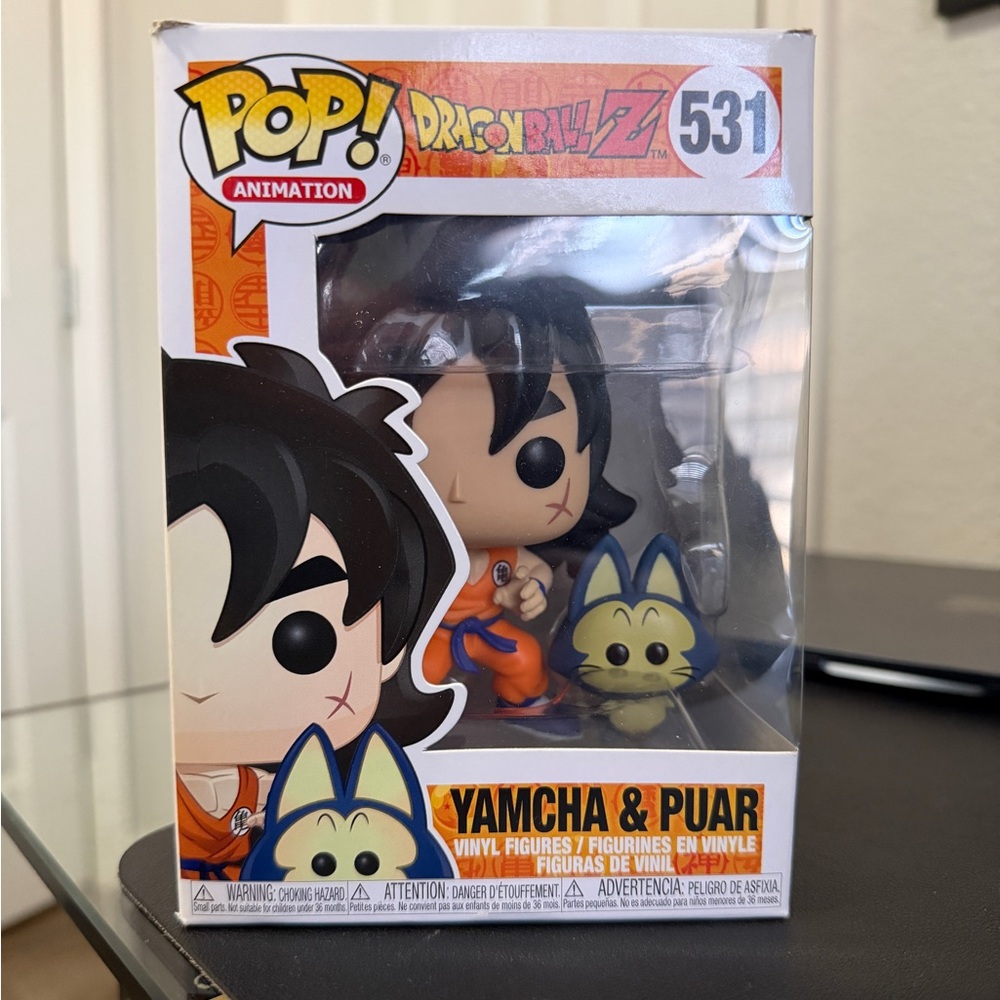 Funko Pop Dragon Ball Z Yamcha & Puar Vinyl Figure